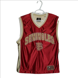 Florida Seminoles Reversible Vintage Basketball Jersey Colessum Brand Size Med